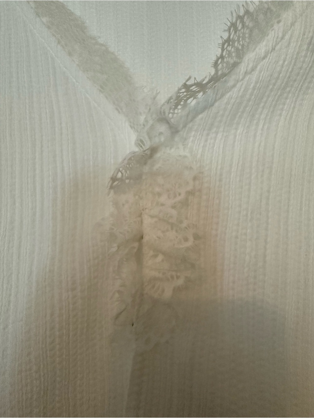 Commense White Ribbed Knit Top / Cardigan Size XS NWT - Picture 3 of 5